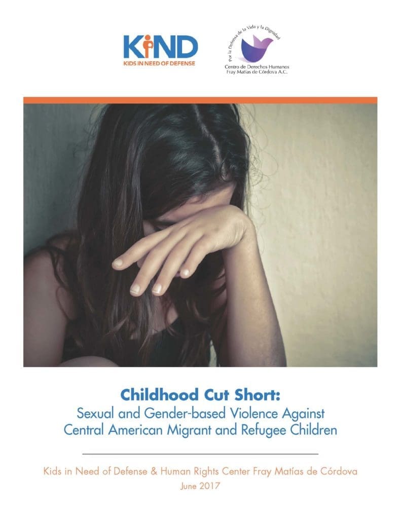 Childhood Cut Short Sexual Gender Based Violence In Central America Kind