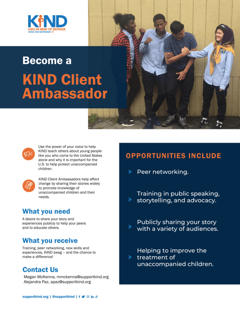 Become A KIND Client Ambassador - KIND