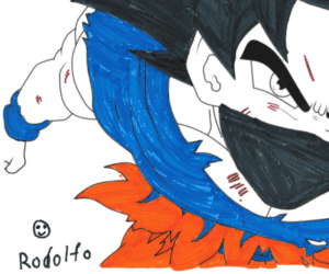 Rodolfo drawing dragon ball z image