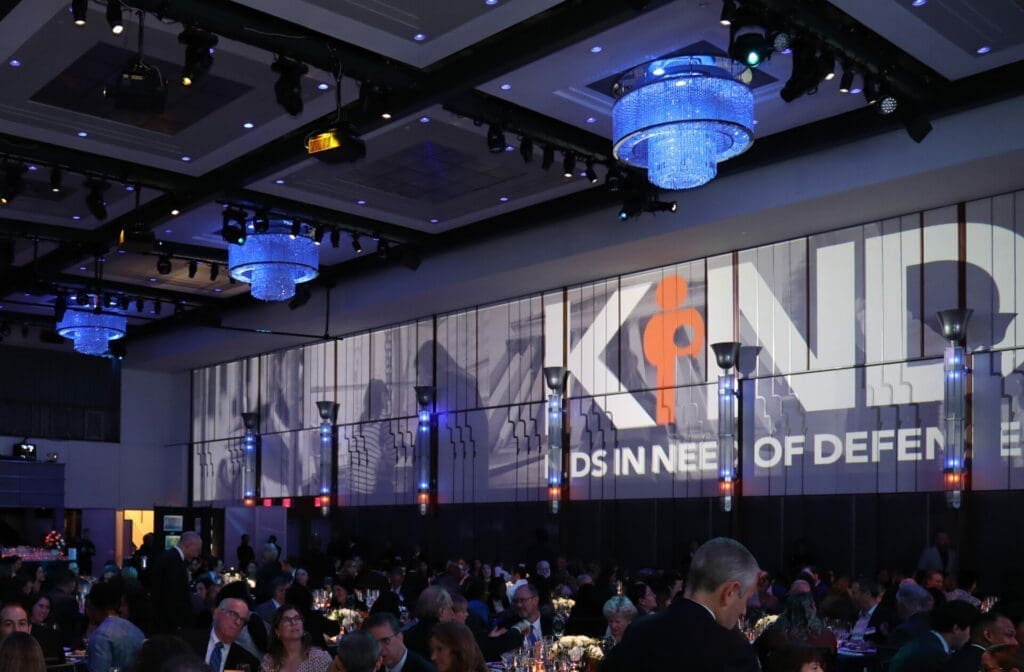 Photo from KIND's 15 anniversary gala