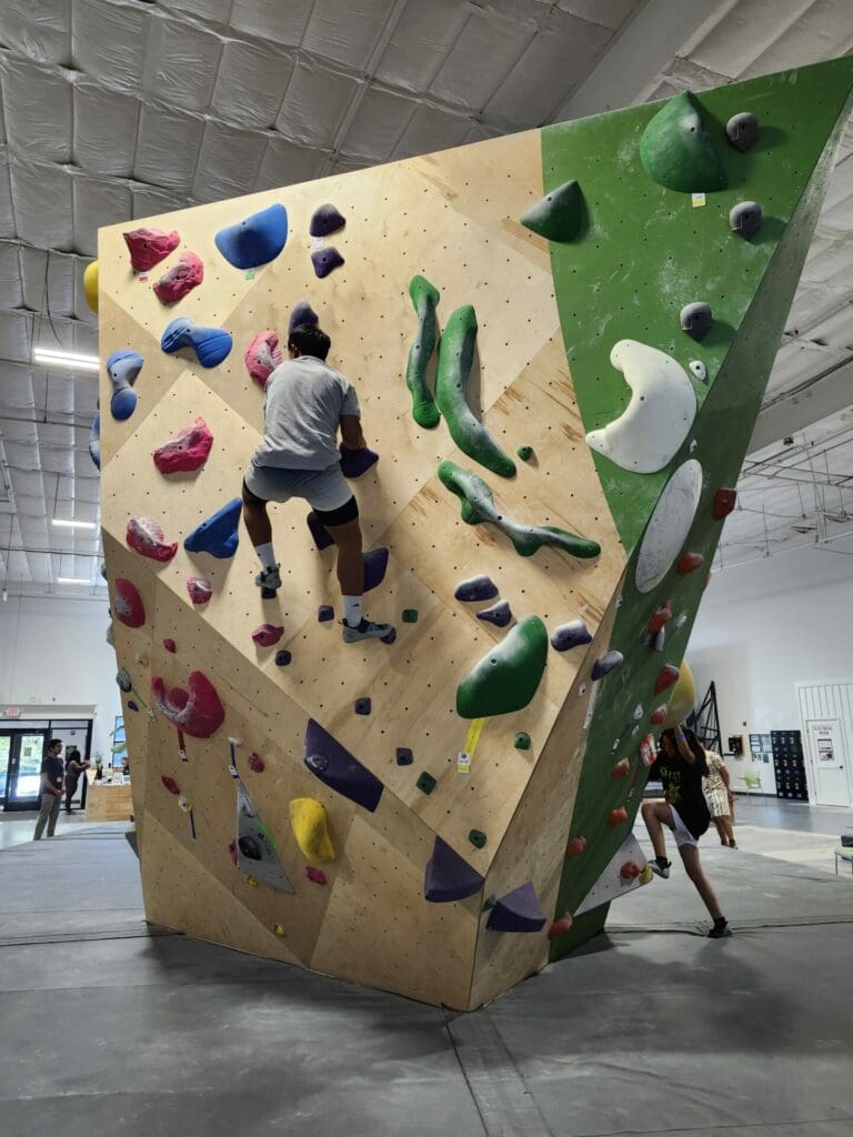 NOVA rock climbing event